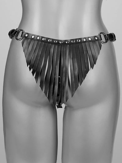 FRINGE - Echt Leder SLIP