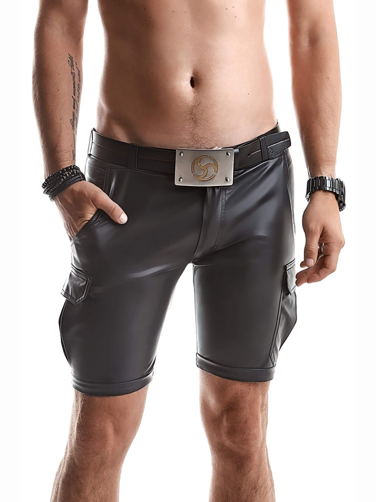 Herren Wetlook Shorts