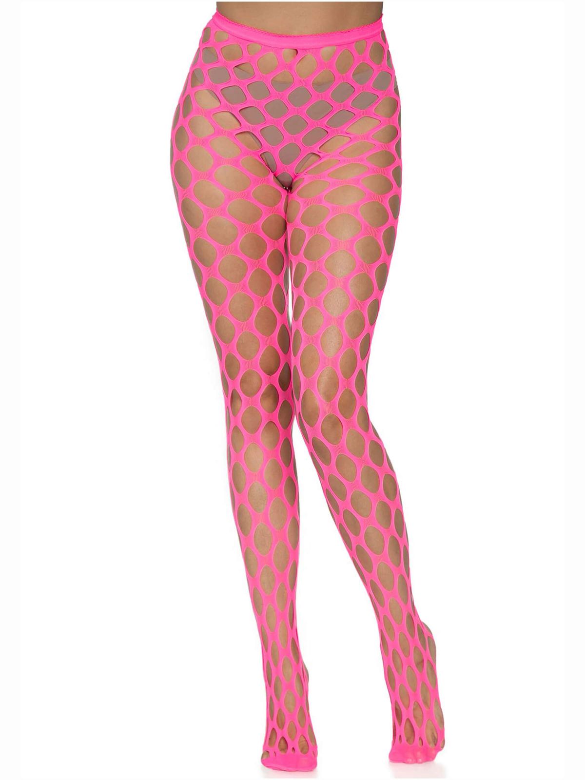 Pothole Strumpfhose - Hotpink  One Size