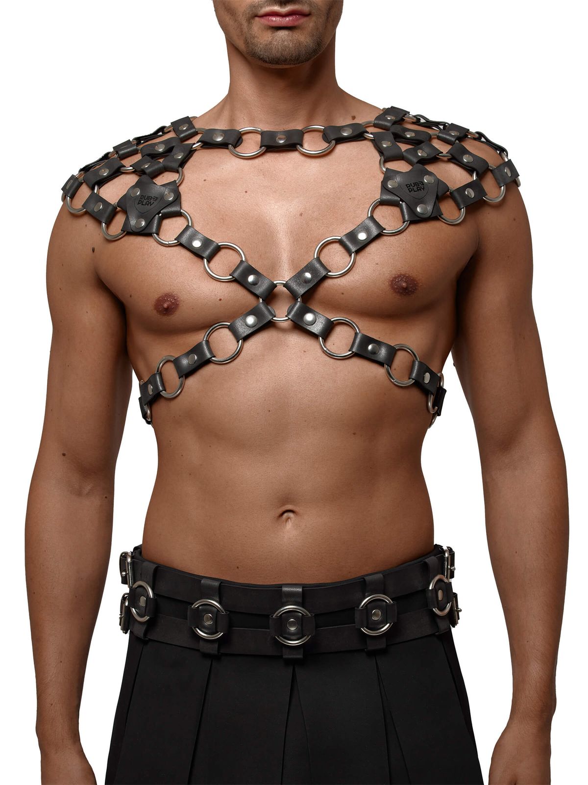 Latex - Gummi Harness - Twin Shoulder Harness