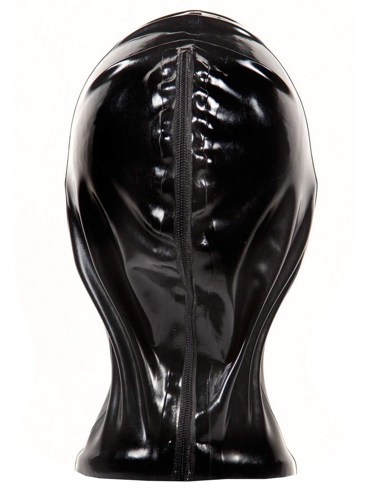 Latex Maske onesize schwarz