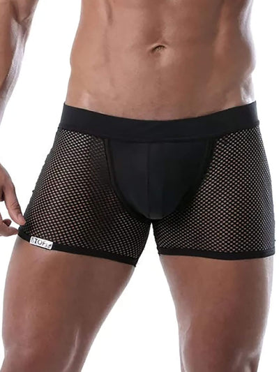 MESH JOCKSHORT CIRCUIT - SCHWARZ