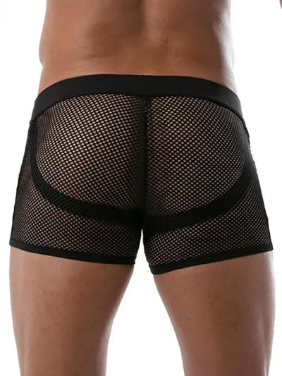 MESH JOCKSHORT CIRCUIT - SCHWARZ