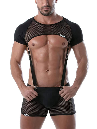 MESH JOCKSHORT CIRCUIT - SCHWARZ