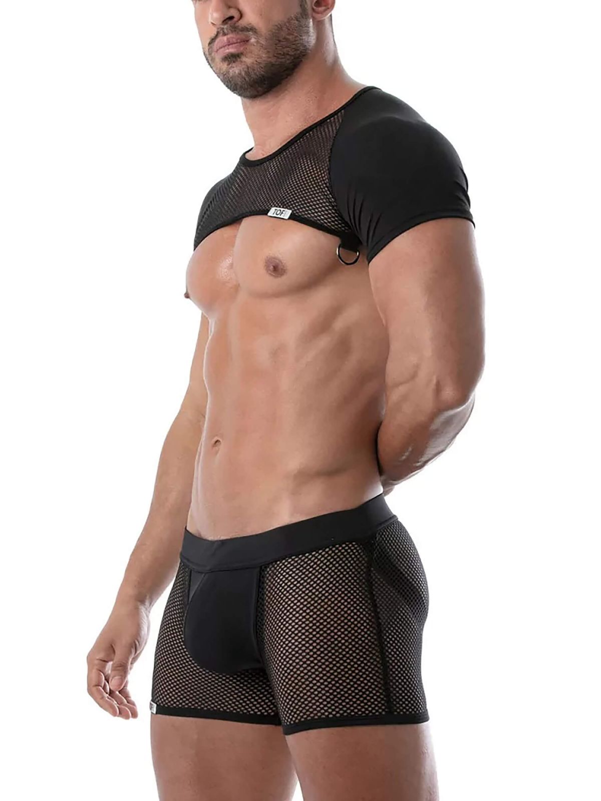 MESH JOCKSHORT CIRCUIT - SCHWARZ