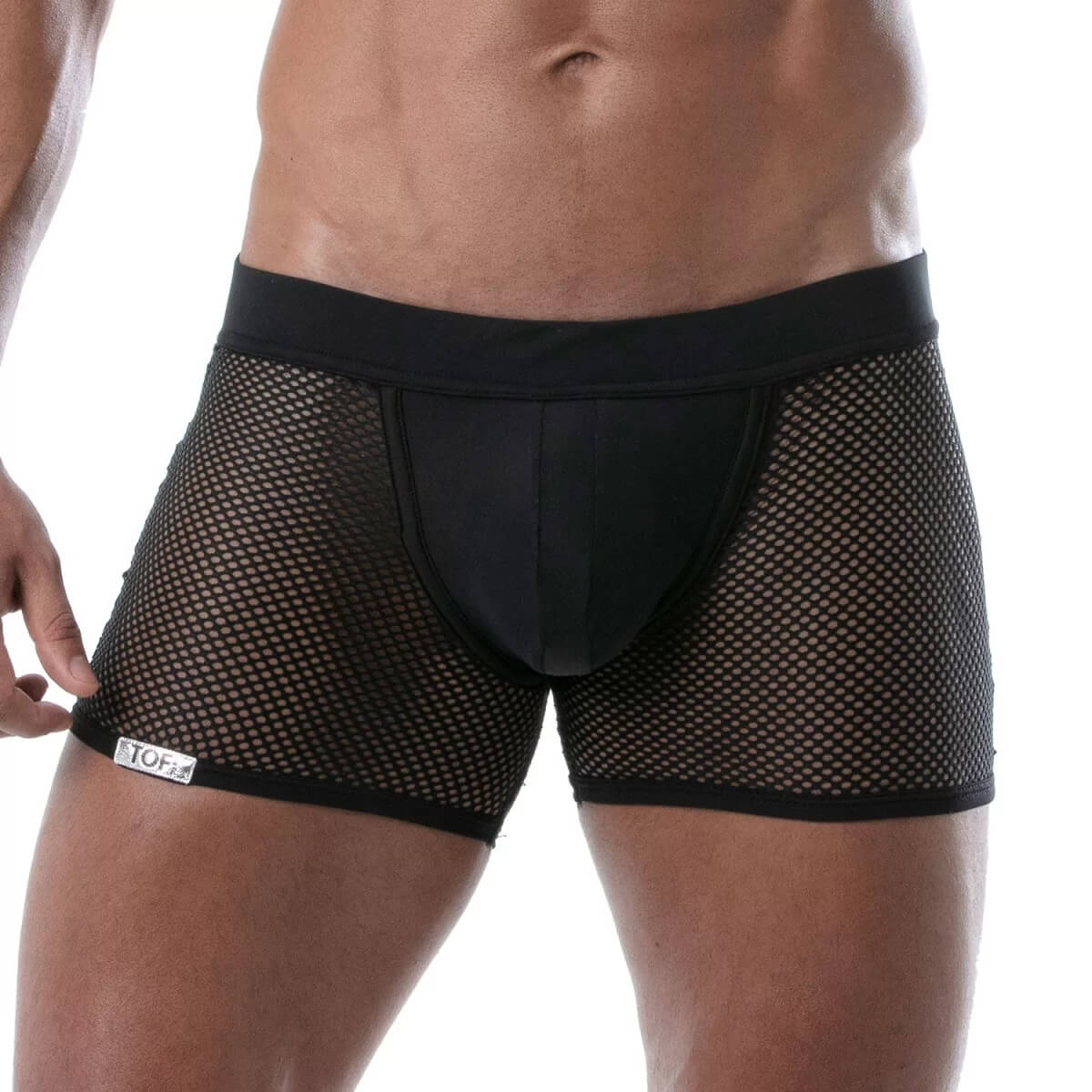 MESH JOCKSHORT CIRCUIT - SCHWARZ