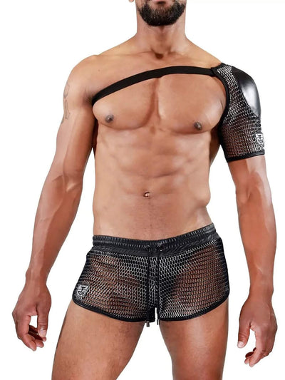 MESH JOCKSHORT CIRCUIT - SCHWARZ