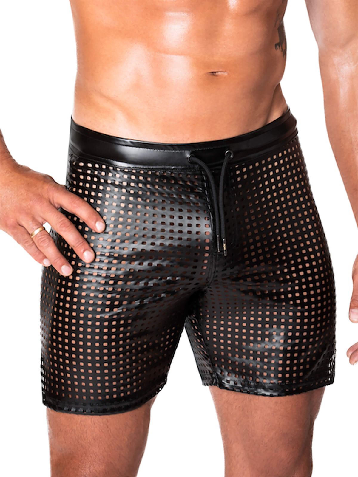 H077 Mayhem Biker Shorts