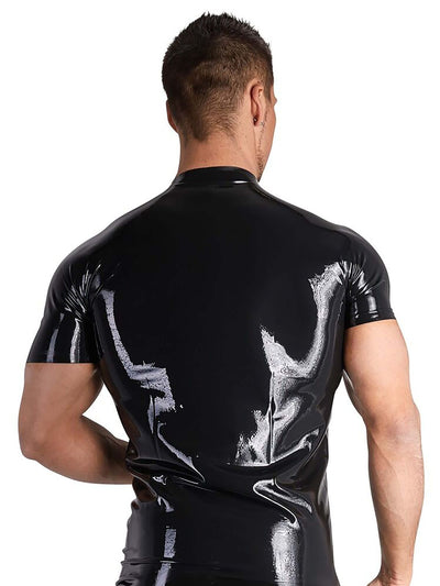 Latex T-Shirt mit Zipper