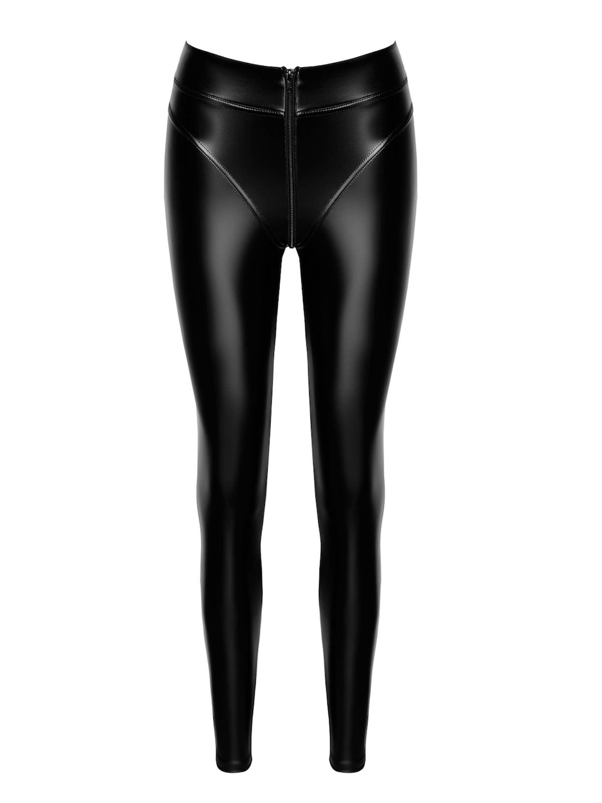 Zip Wetlook Leggings