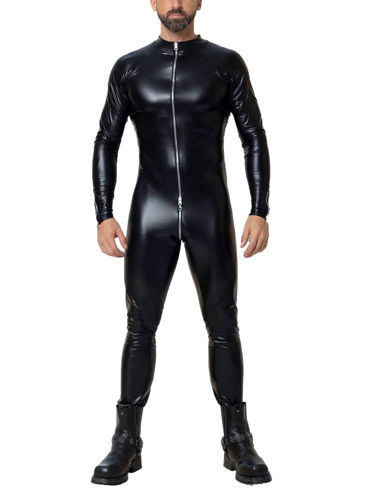 Ross - Herren Wetlook Catsuit